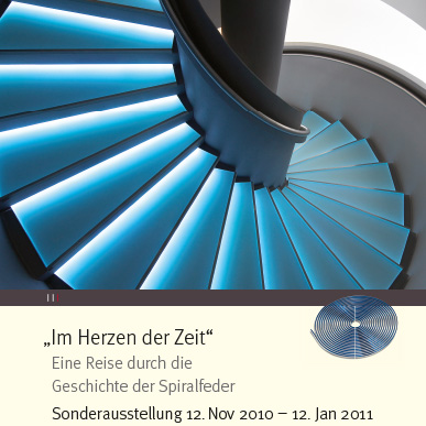 2010_Ausstellung_Im Herzen der Zeit_Eine Reise durch die Geschichte der Spiralfeder