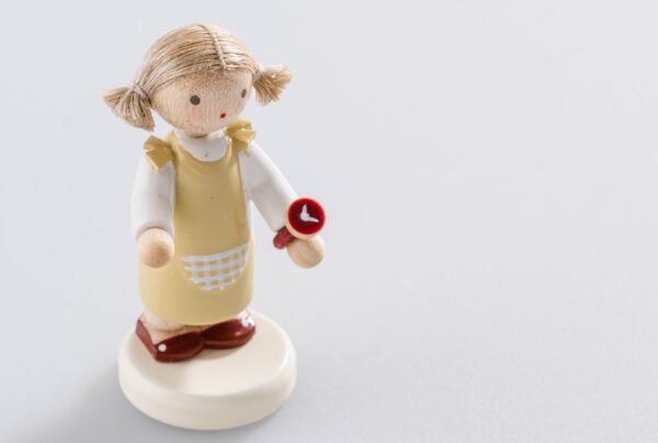 Flachshaarkind "Mädchen mit Armbanduhren" – Bild 2