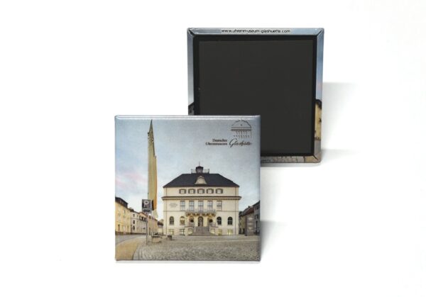 Kühlschrankmagnet Hausansicht mit Vorplatz