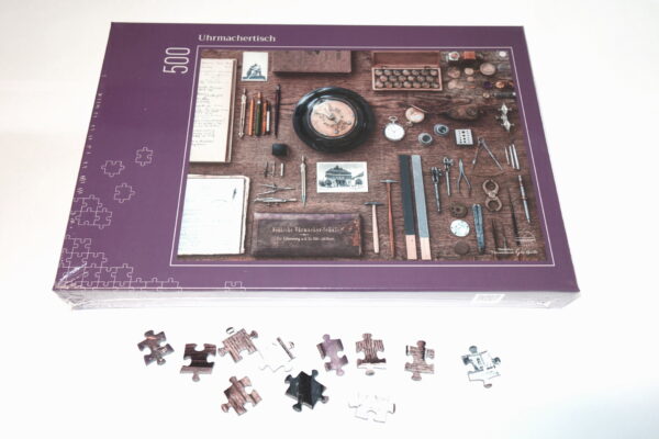 Puzzle (500 Teile) Uhrmachertisch
